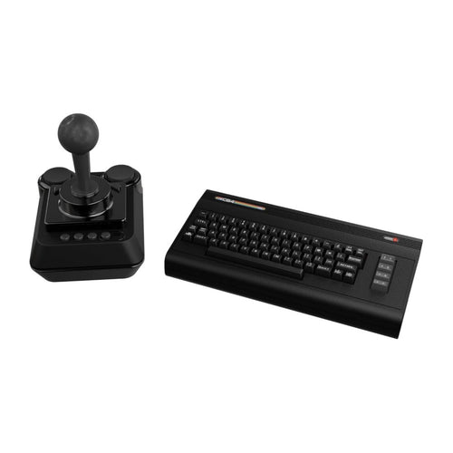 THEC64 Mini Black Edition — réplique au 1/2 du Commodore 64, 25 jeux modernes et joystick fourni