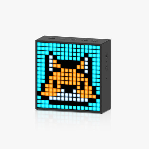Enceinte Bluetooth Divoom Timebox-Evo — façade LED pixel art 16×16, 6 W